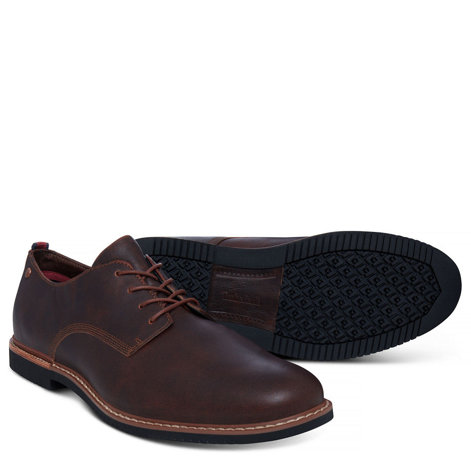 Timberland Men's Brook Park Oxford Brown Tortoise Shell Jackpot