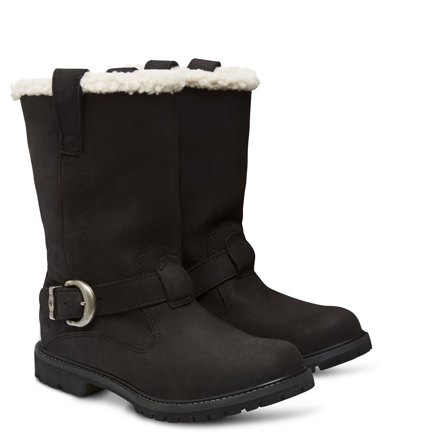 Timberland Women's Nellie Boot Black Black Nubuck