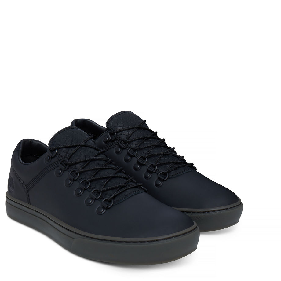 Timberland Men's Adventure 2.0 Cupsole Rubberised Oxford Black Black Rubberized