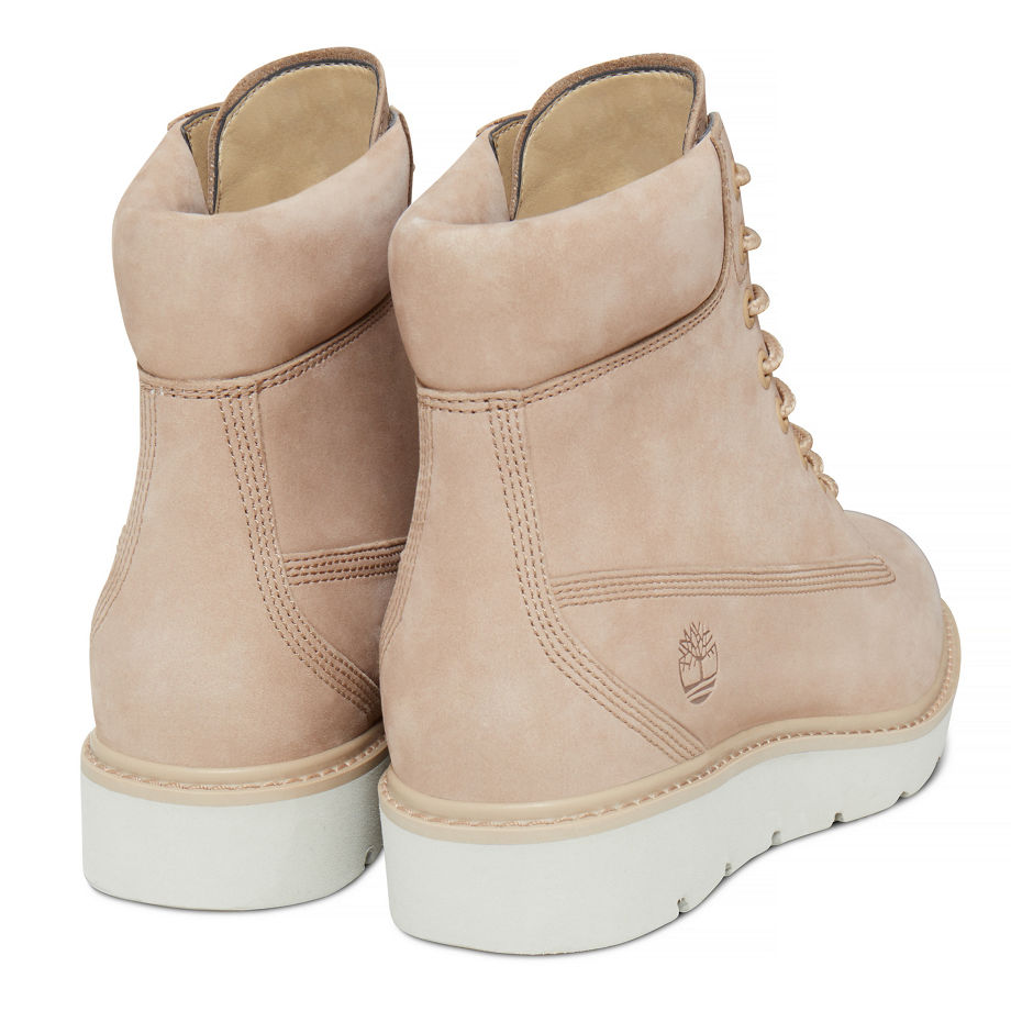 Timberland Women's Kenniston 6-inch Boot Natural Stone Nubuck