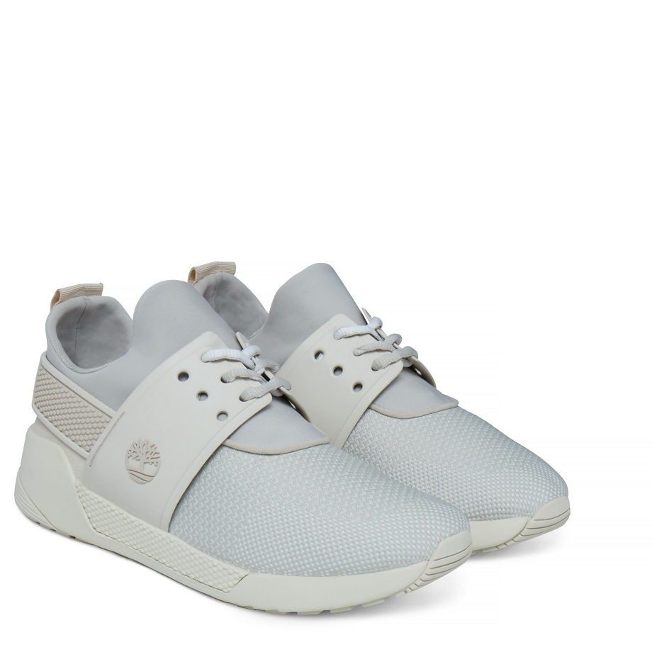 Timberland Women's Kiri Up Knit Sneaker Oat colour Oatmeal