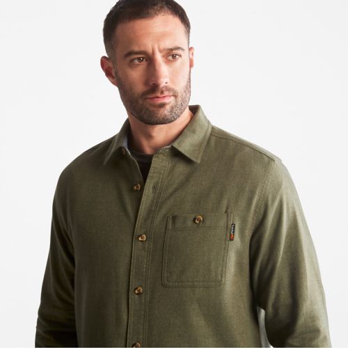 Timberland Men's Timberland PRO® Woodfort Midweight Flannel Work Shirt