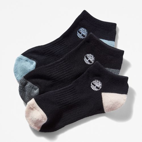Timberland Women's 3-Pack Sagamore Beach No-Show Socks