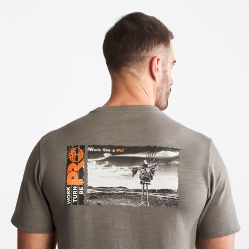 Timberland Men's Timberland PRO® Base Plate HW Windmill Graphic T-Shirt