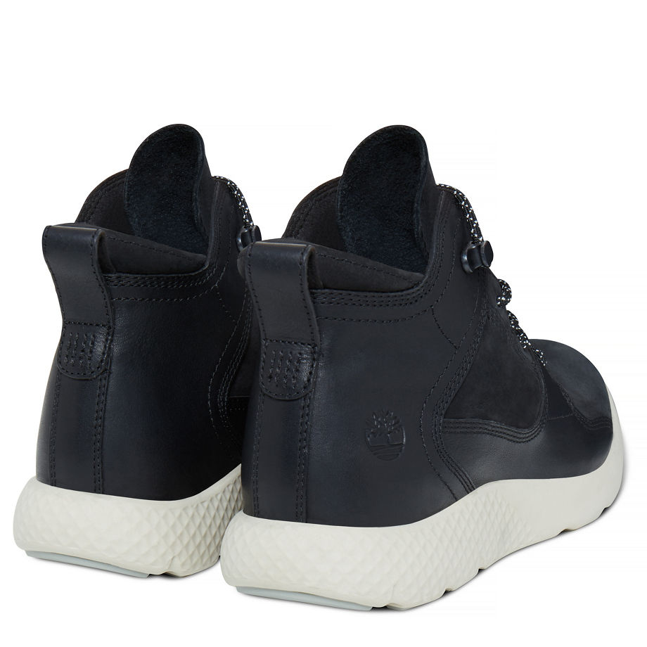 Timberland Women's Flyroam Leather Sneakerboot Jet Black Jet Black Tbl Forty