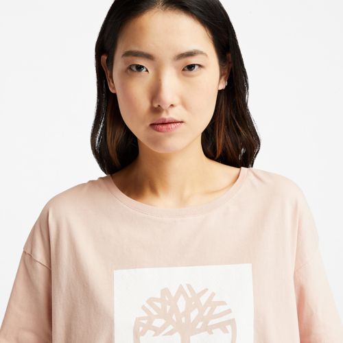 Timberland Women's Cropped Logo T-Shirt