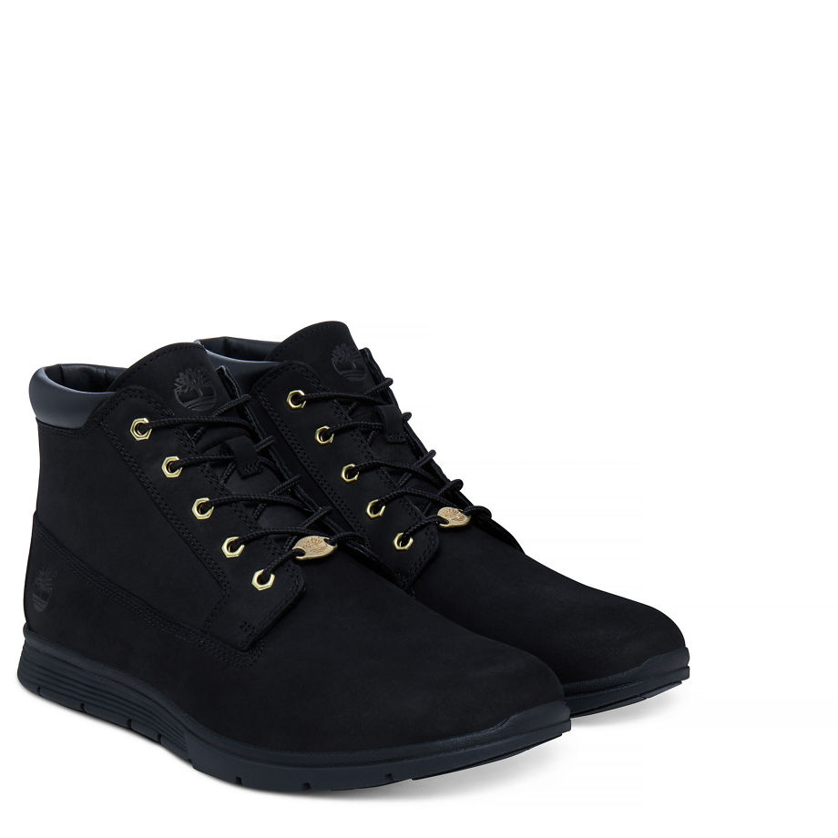 Timberland Women's Killington 4-Eye Chukka Black Black Nubuck