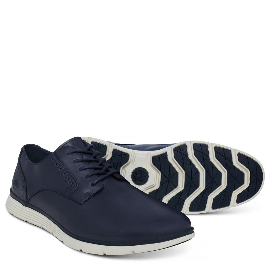 Timberland Men's Franklin Park Plain Toe Oxford Navy Black Iris Mincio