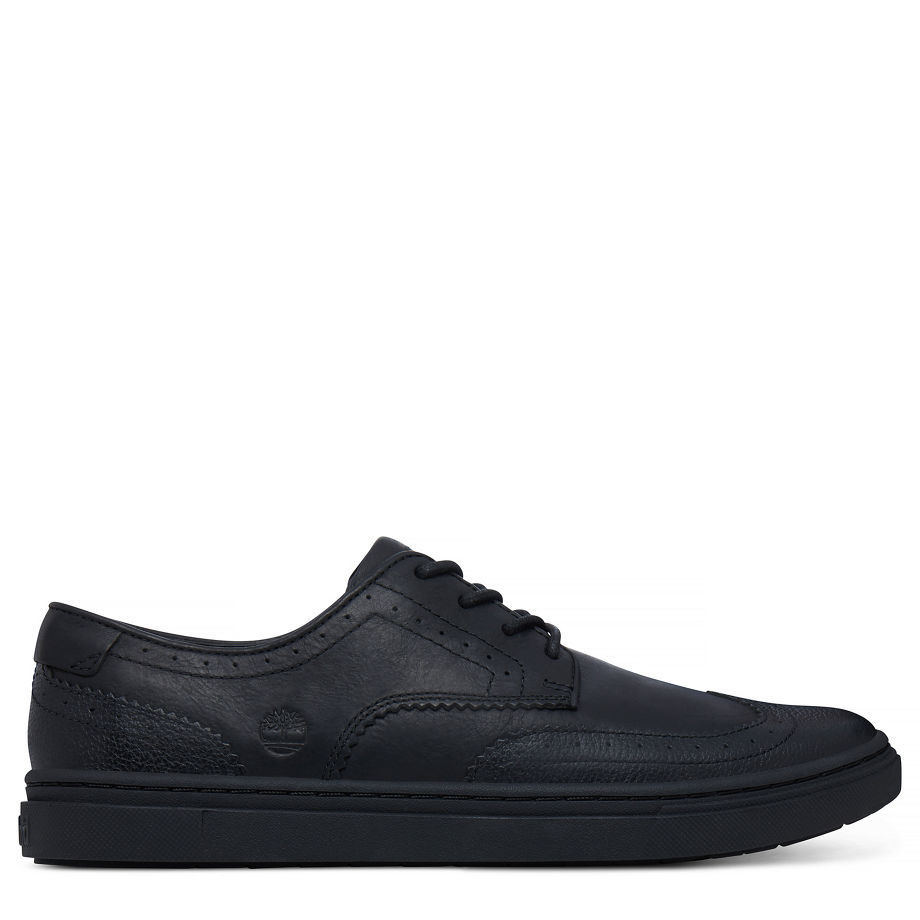 Timberland Men's 3.0 Cupsole Wingtip Oxford Black Black Tbl Forty