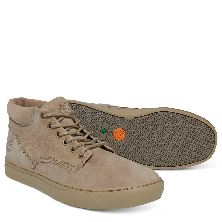 Timberland Men's Adventure 2.0 Cupsole Chukka Beige Travertine Barefoot Buffed (Monochromatic)