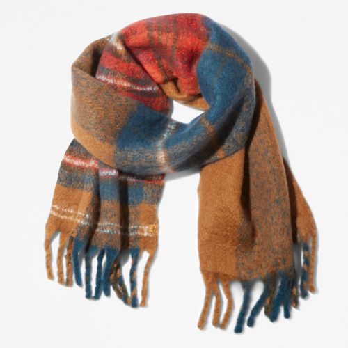 Timberland Women's Plaid Blanket Scarf