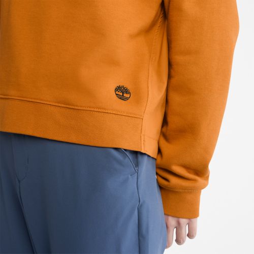 Timberland Women's Mixed-Media Hoodie Sweatshirt