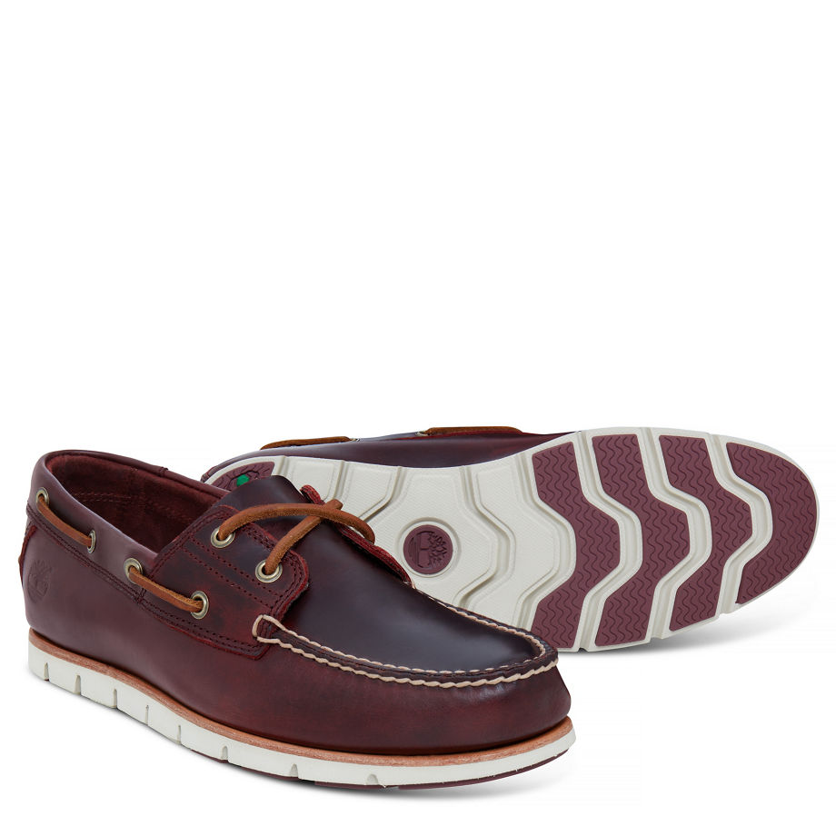 Timberland Men's Tidelands Boat Shoe Oxblood
