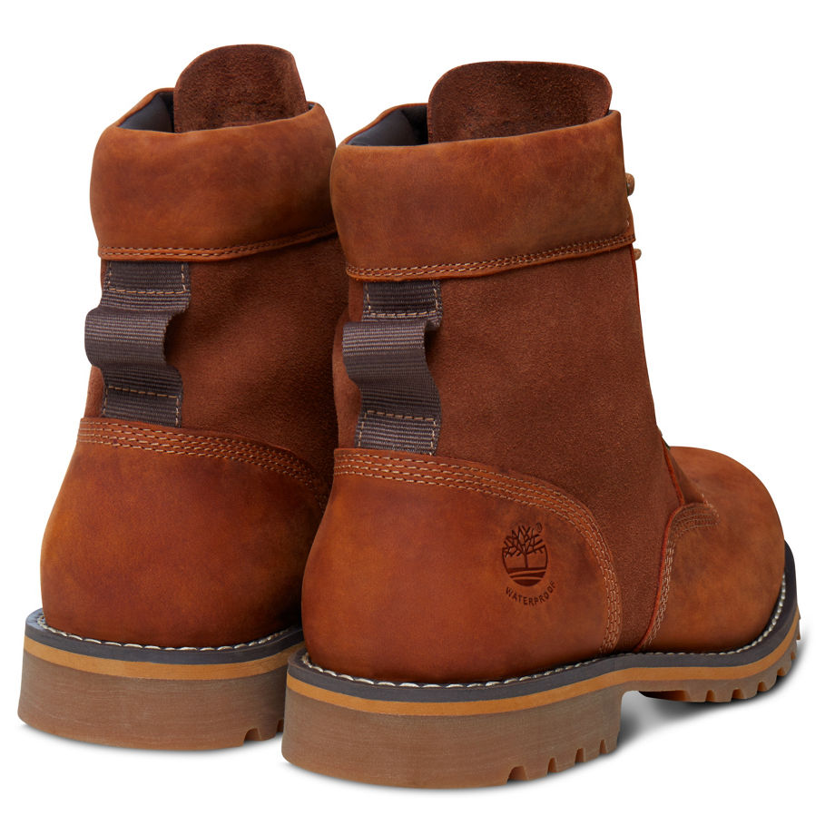 Timberland Men's Larchmont 6-inch Boot Brown Glazed Ginger Fg