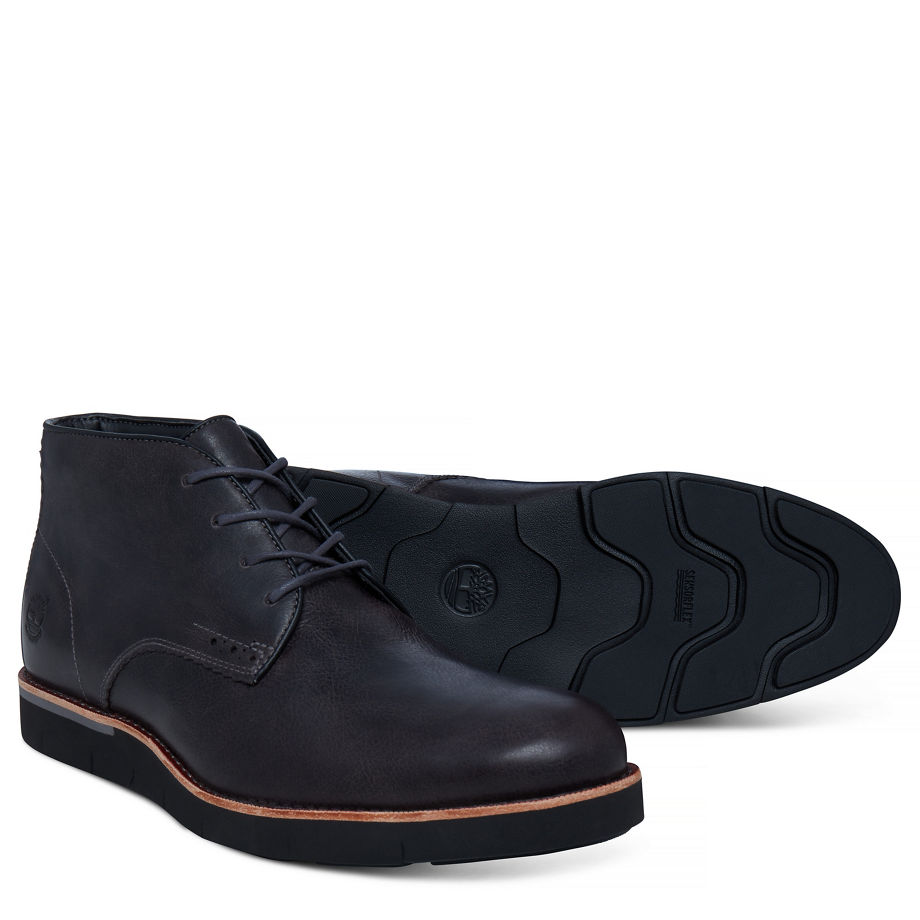 Timberland Men's Preston Hills Chukka Slate Grey Forged Iron Dusk