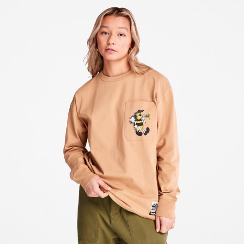 Timberland Bee Line x Timberland Back-Graphic Long-Sleeve T-Shirt