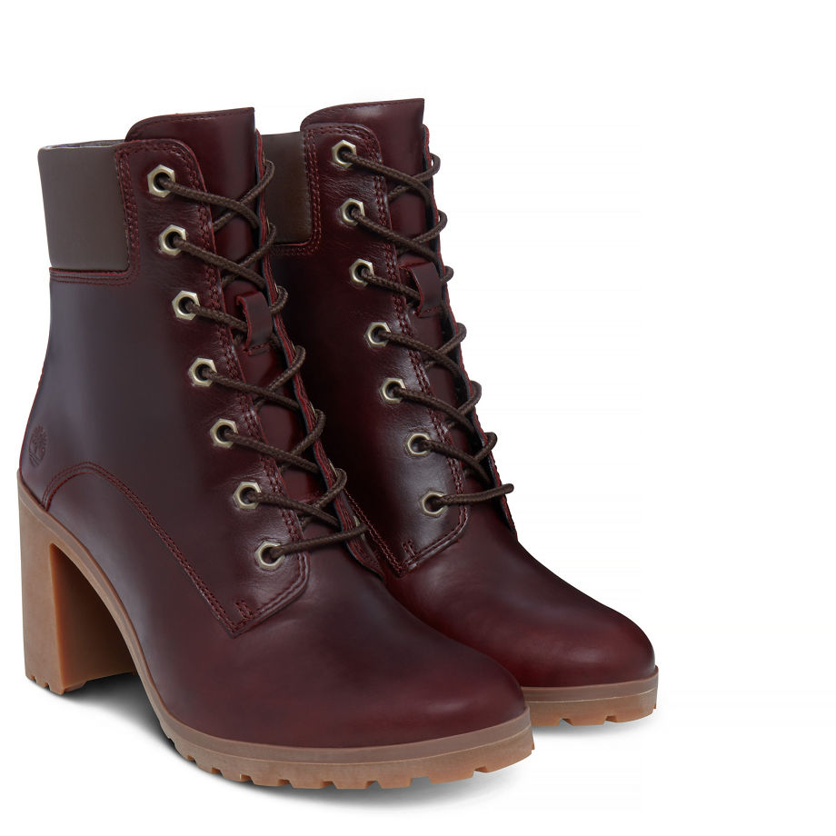 Timberland Women's Allington 6-Inch Boot Oxblood Redwood Brando