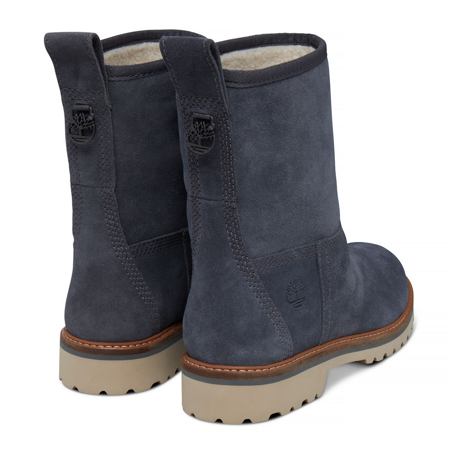 Timberland Women's Chamonix Valley Winter Boot Grey Dark Grey Suede