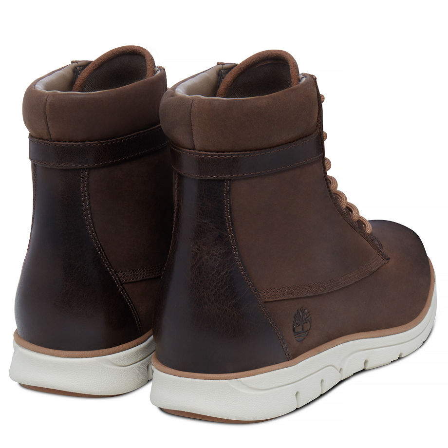 Timberland Men's Bradstreet Mixed Media Boot Brown Pinecone Poseidon