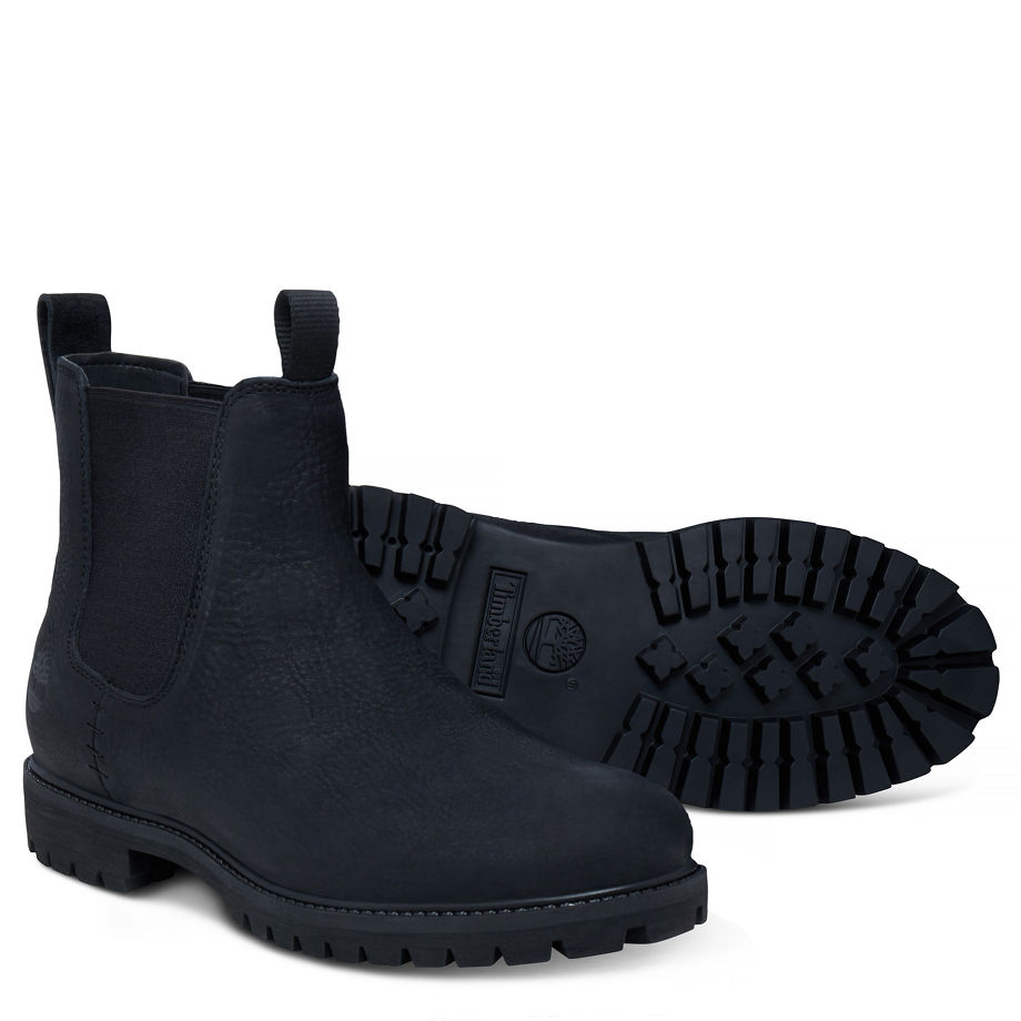 Timberland Men's Timberland® Icon Chelsea Black Jet Black Vecchio