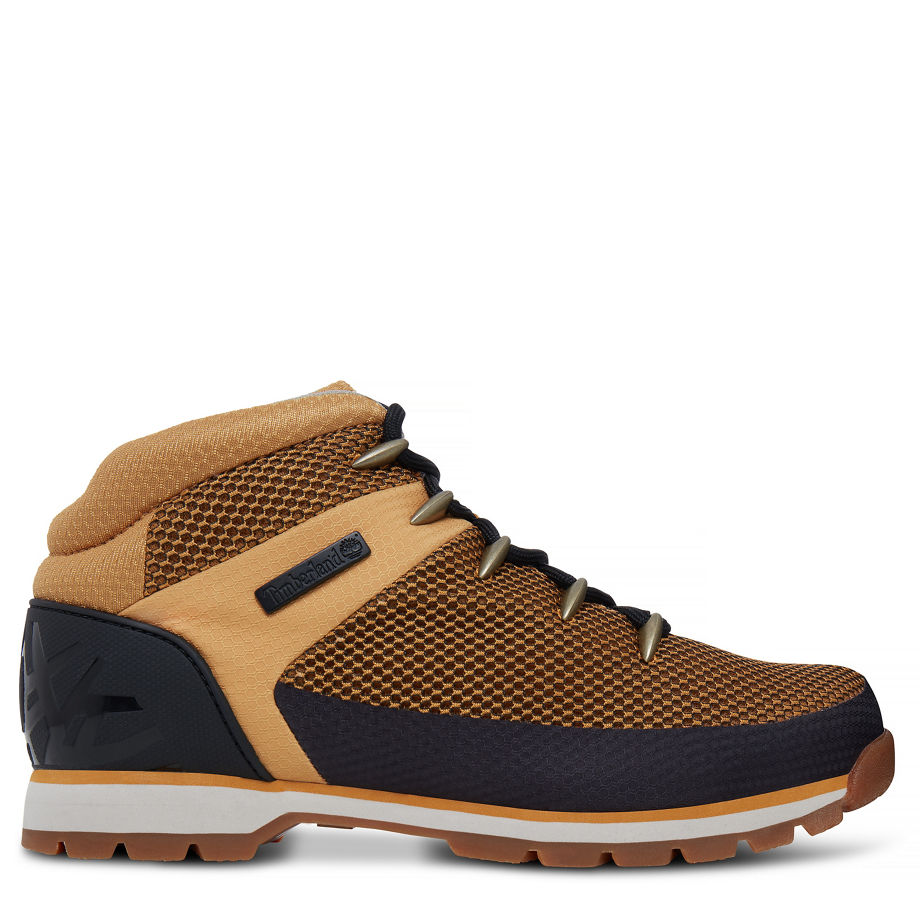 Timberland Men's Euro Sprint Fabric Boot Yellow Wheat