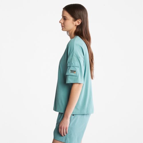 Timberland Women's Progressive Utility Pocket T-Shirt