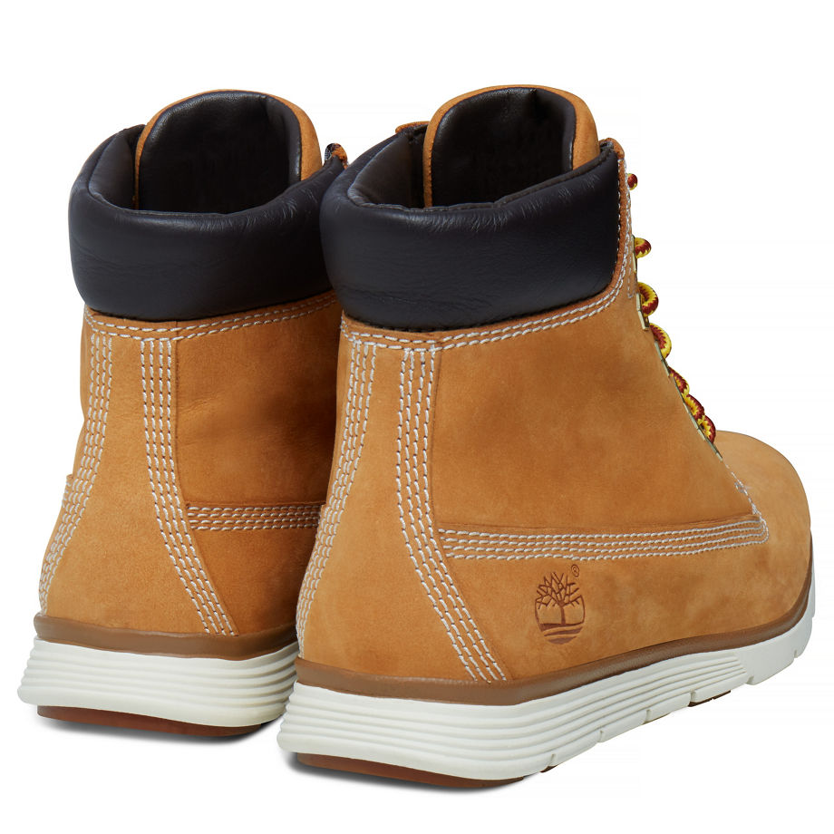Timberland Women's Killington 6-inch Boot Yellow Wheat Nubuck