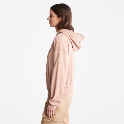 Timberland Women's Relaxed-Fit Logo Hoodie