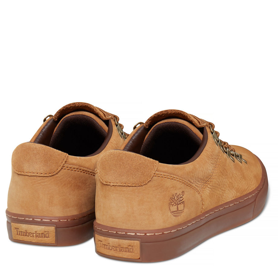 Timberland Men's Adventure 2.0 Alpine Oxford Brown Nubuck Rubber Barefoot Buffed