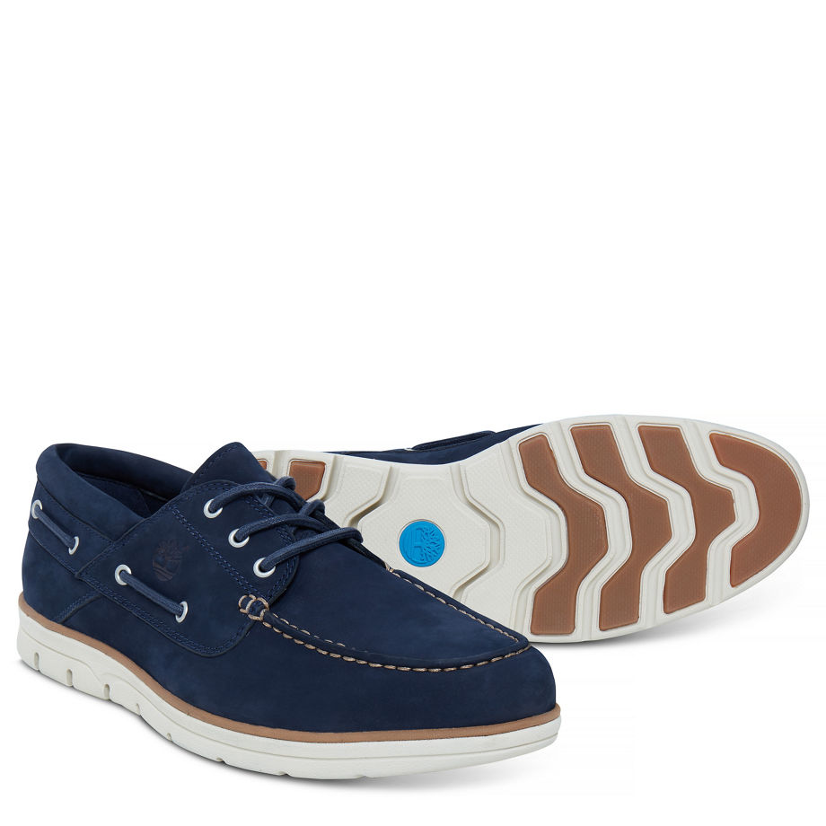Timberland Men's Bradstreet Boat Shoe Navy
