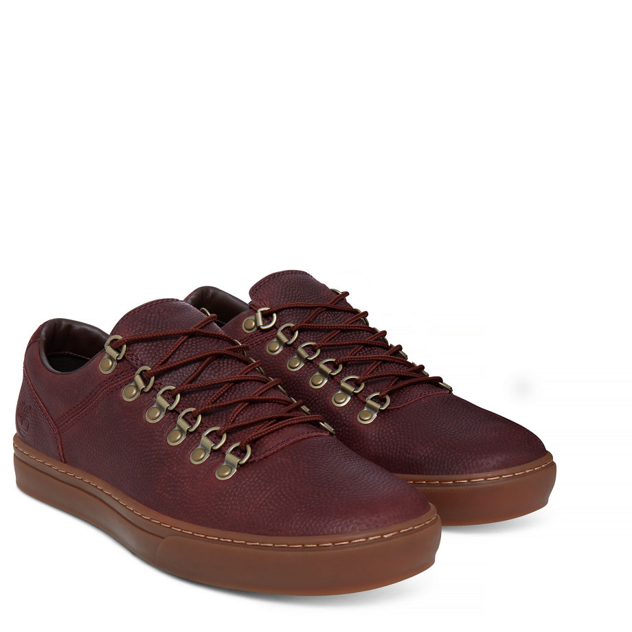 Timberland Men's Adventure 2.0 Alpine Oxford Vintage Red Dark Port Old Harness W/ Emboss