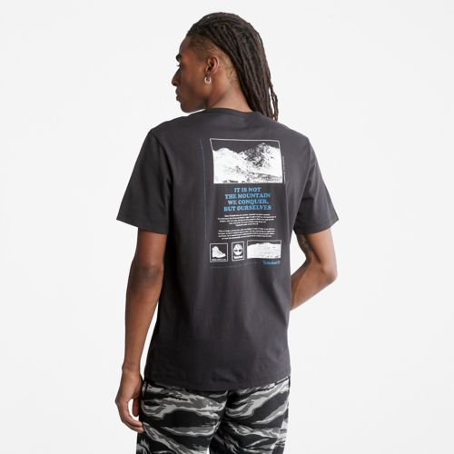 Timberland Men's Outdoor Heritage Graphic Boot-Logo T-Shirt