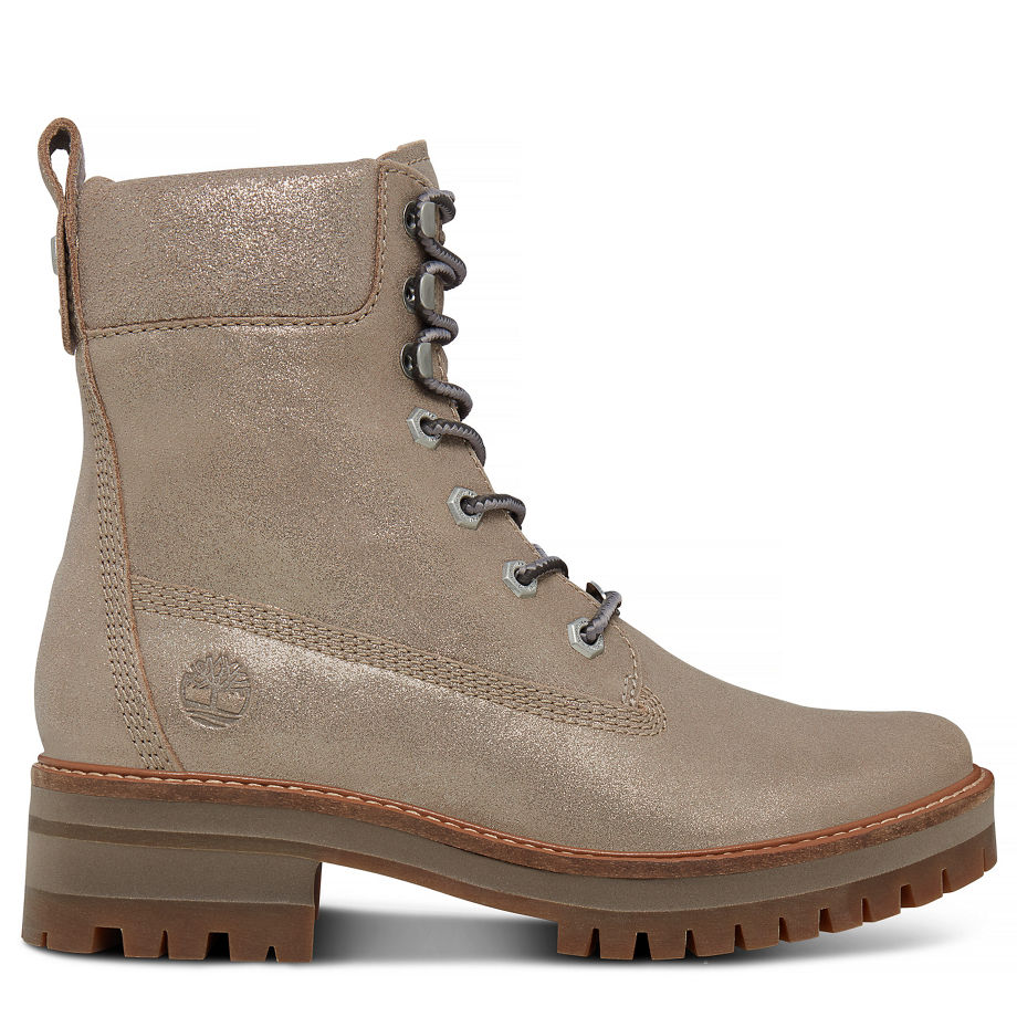 Timberland Women's Courmayeur Valley Lace-Up Boot Gold Gold