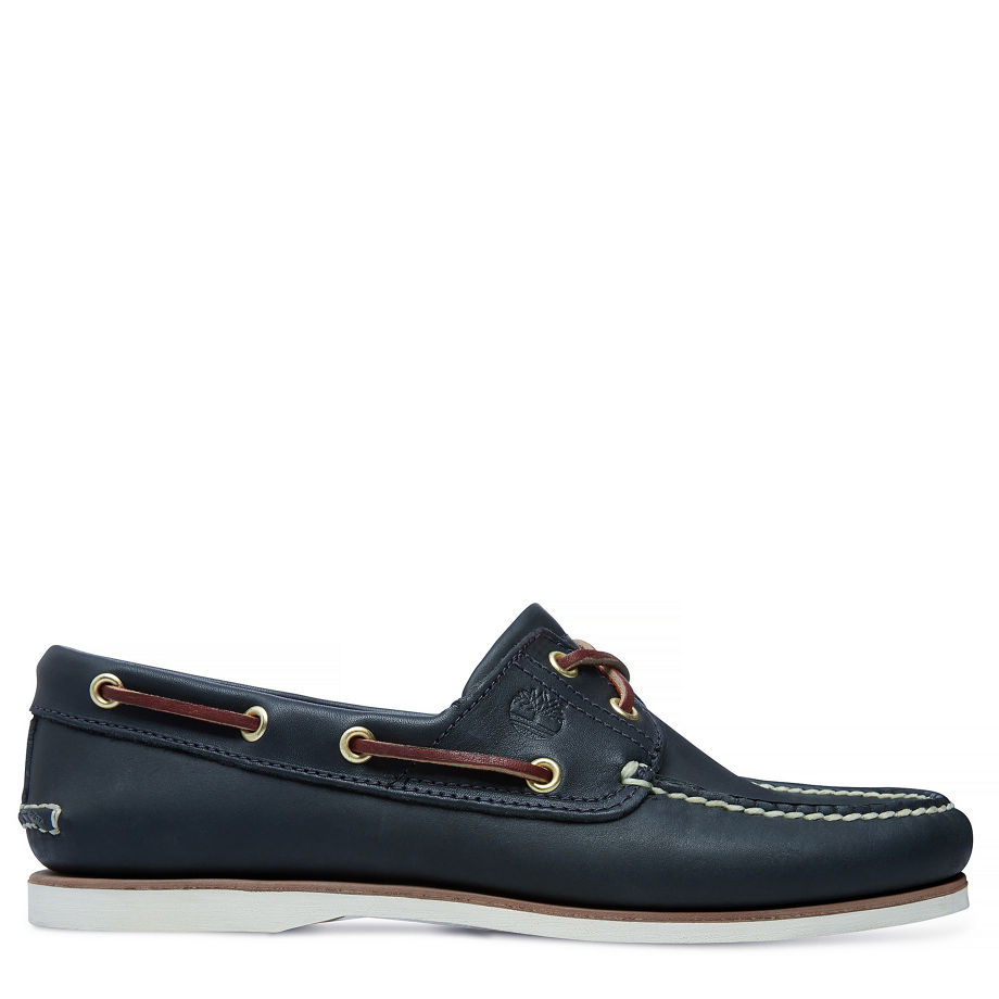 Timberland Men's Classic Boat Shoe Navy Navy Smooth