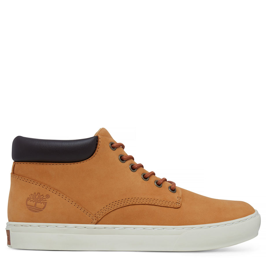 Timberland Men's Adventure 2.0 Cupsole Chukka Yellow Wheat Nubuck