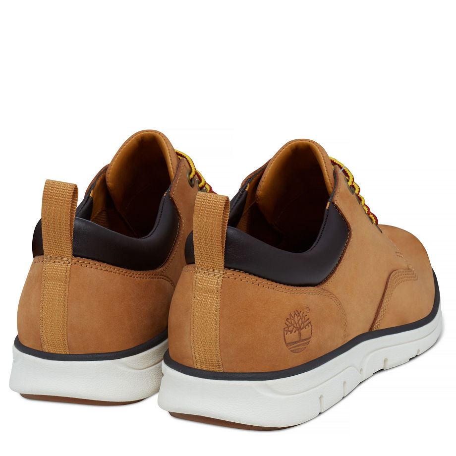 Timberland Men's Bradstreet Oxford Shoe Yellow Wheat Nubuck