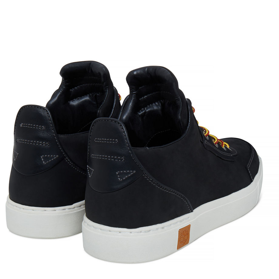 Timberland Men's Amherst High Top Chukka Black Jet Black Tbl Forty Full Grain