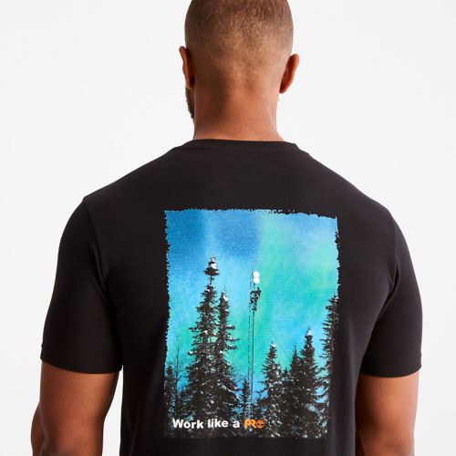 Timberland Men's Timberland PRO® Base Plate Northern Lights Graphic T-Shirt