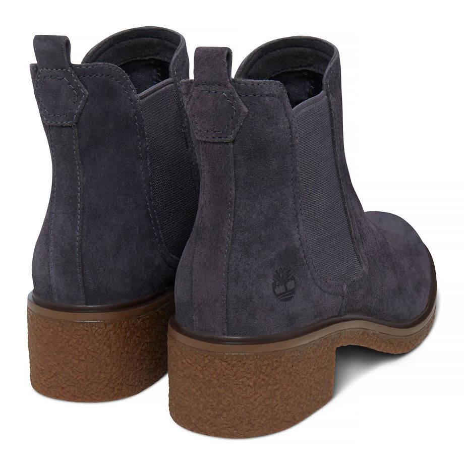 Timberland Women's Brinda Chelsea Grey Forged Iron Suede