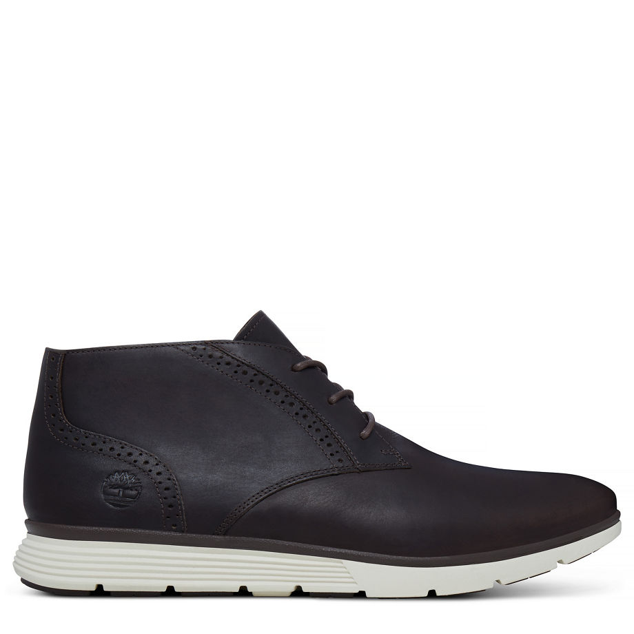 Timberland Men's Franklin Park Brogue Chukka Dark Brown Mulch Mincio