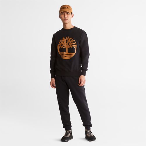 Timberland Men's Timberland Tree Logo Crewneck Sweatshirt