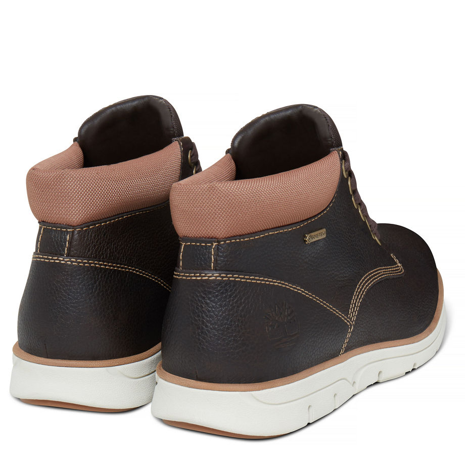 Timberland Men's Bradstreet Chukka with Gore-Tex® Dark brown Turkish Coffee Heartlands Full Grain