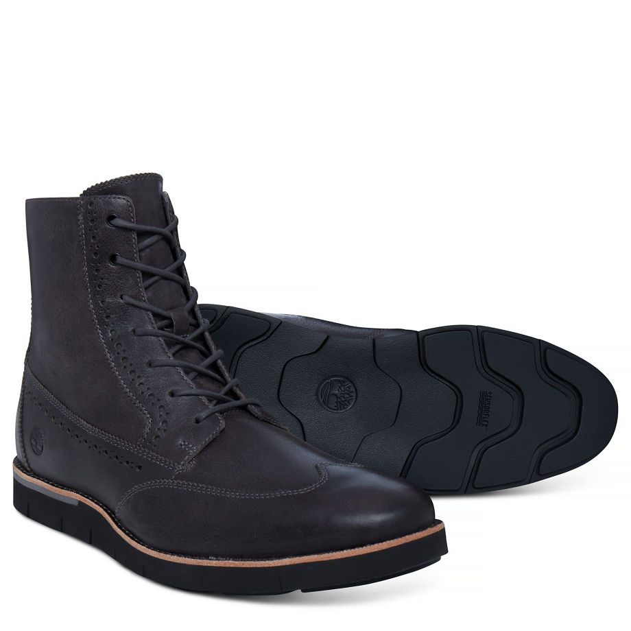 Timberland Men's Preston Hills 6-inch Boot Slate Grey Forged Iron Dusk