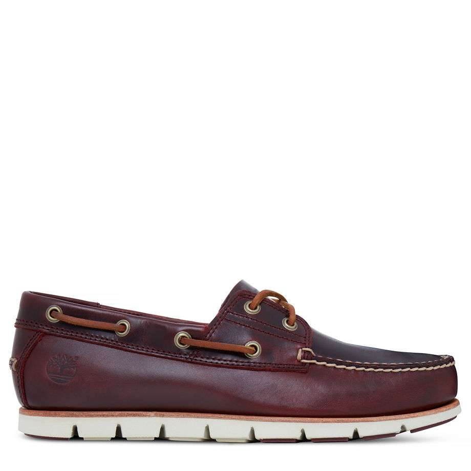 Timberland Men's Tidelands Boat Shoe Oxblood