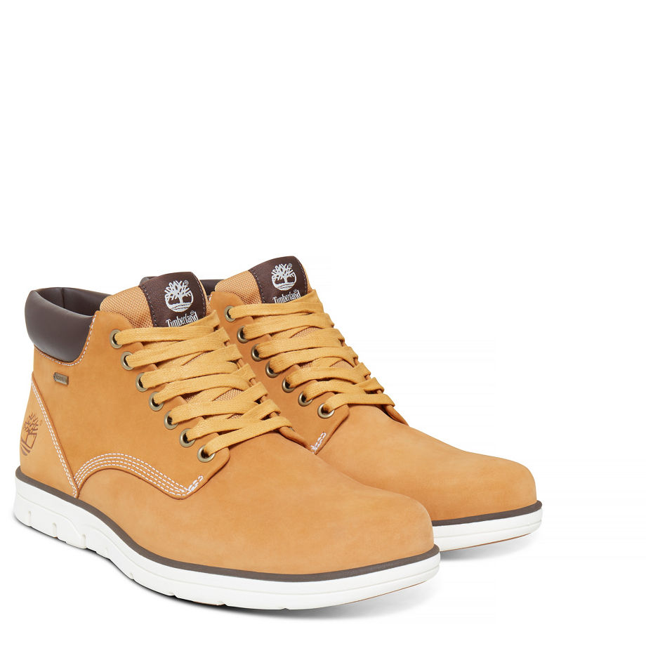 Timberland Men's Bradstreet Chukka with Gore-Tex® Yellow Wheat Nubuck