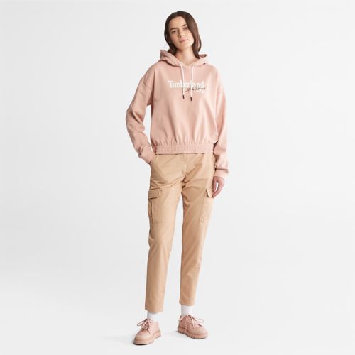 Timberland Women's Relaxed-Fit Logo Hoodie