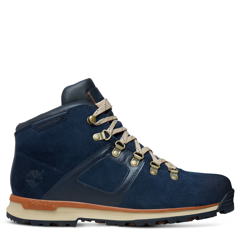 Timberland Men's GT Scramble Mid Leather Navy Navy