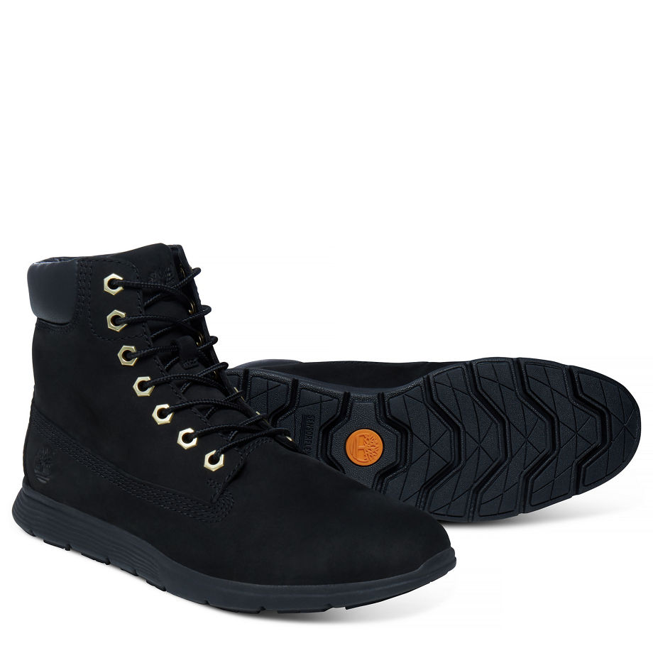 Timberland Women's Killington 6-inch Boot Black Black Nubuck