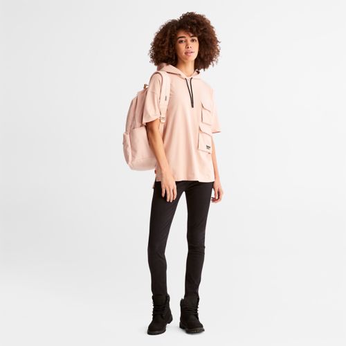 Timberland Women's Progressive Utility Pocket Hoodie T-Shirt