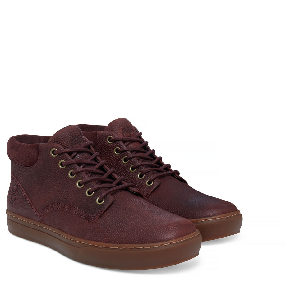 Timberland Men's Adventure 2.0 Cupsole Chukka Dark Tan Dark Port W/ Emboss